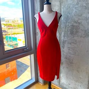 NWT Likely brand revolve clothing sleeveless red cocktail dress